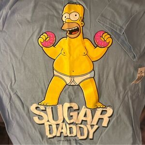 Universal Studios Light Blue Graphic T-Shirt HOmey!!  2/10$